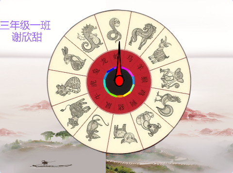 十二生肖大转盘
